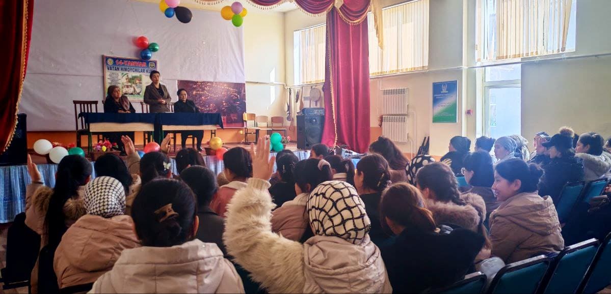 Paxtakor tumanining Mingchinor mahallasida profilaktik tadbir o‘tkazildi