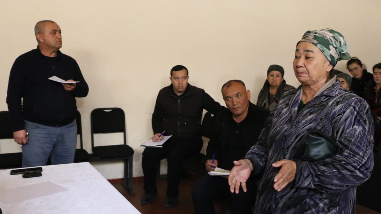 Deputatning saylovchilar bilan uchrashuvi bo‘lib o‘tdi