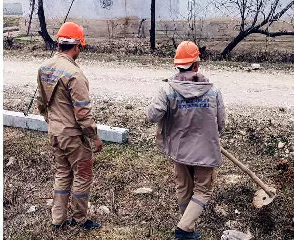 PAXTAKORDA MUROJAATLAR IJROSI: "MINGCHINOR" MAHALLASI YANGI TAYANCHLAR BILAN TA'MINLANMOQDA