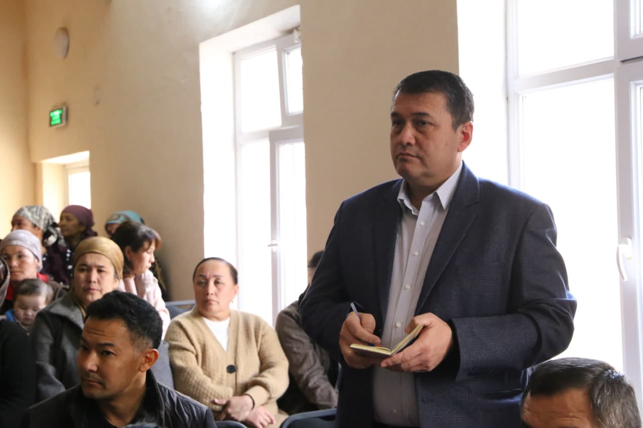 Deputatning saylovchilar bilan uchrashuvi bo‘lib o‘tdi