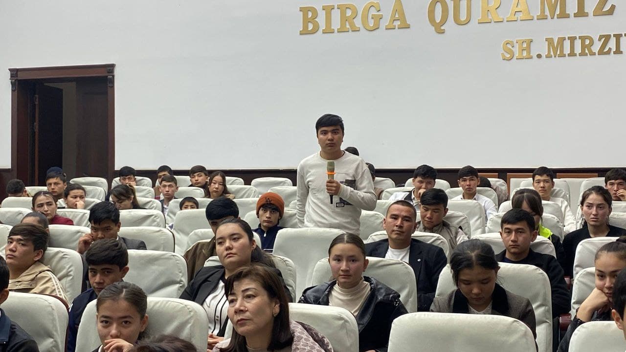 Yoshlar bilan muloqot – kelajakka sarmoya