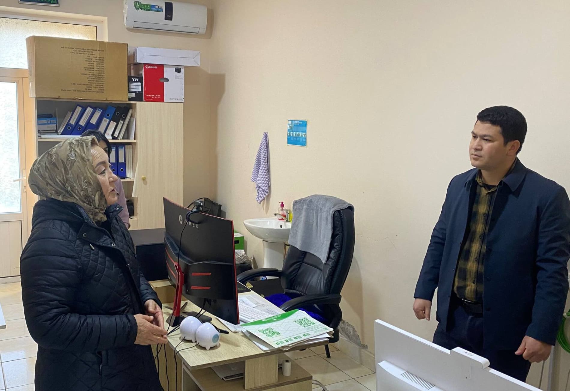 Paxtakor tumanida sog‘liqni saqlash sohasida raqamli texnologiyalar joriy etilishi o‘rganildi