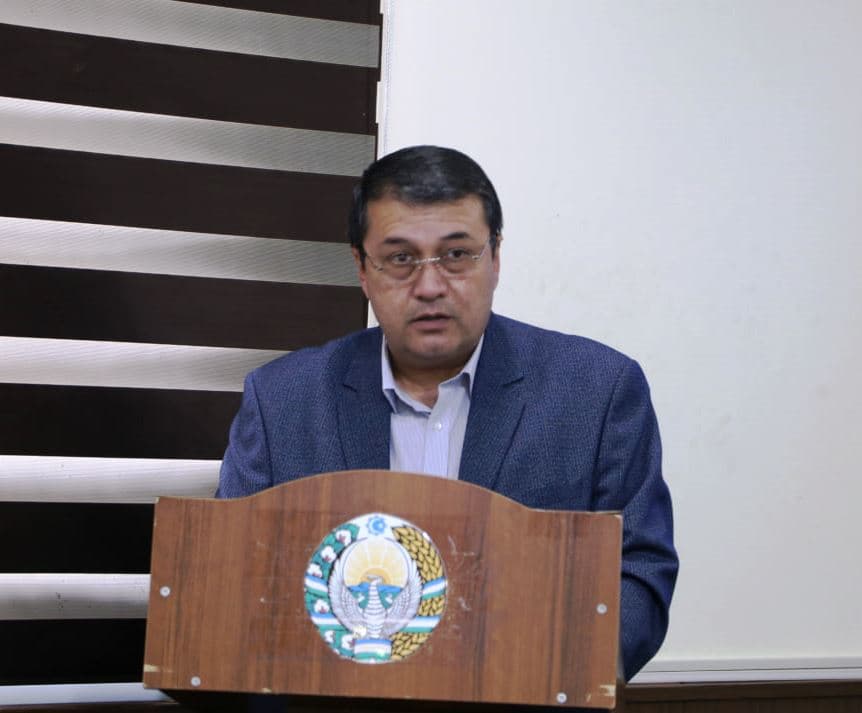 Tuman kambag‘allikni qisqartirish va bandlikka ko‘maklashish bo‘limi boshlig‘i O'tkir To‘xtamishev axboroti