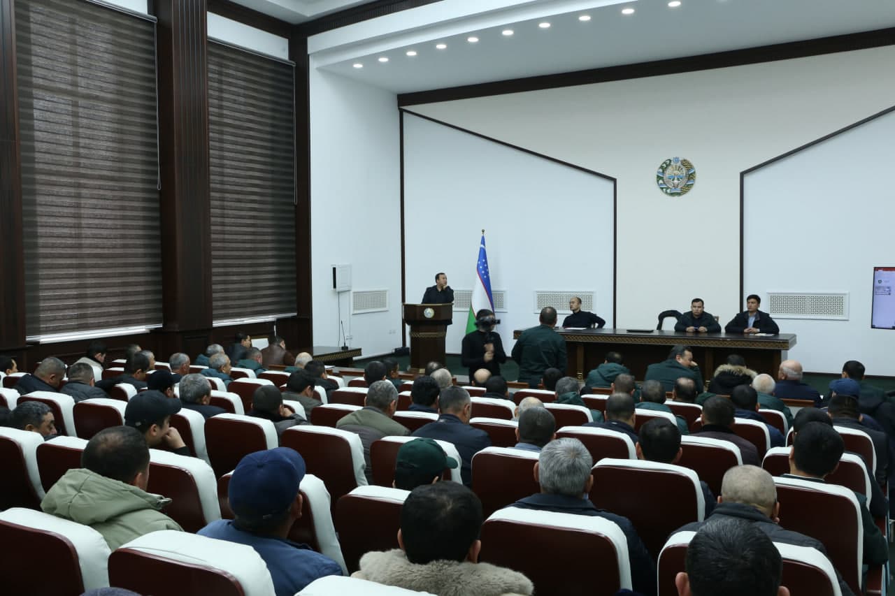 Paxtakor tumanida seminar-uchrashuv bo‘lib o‘tdi