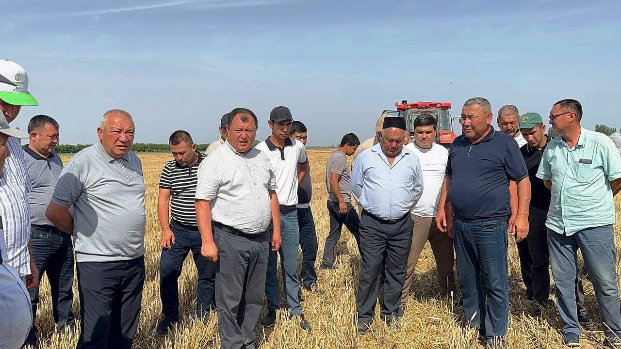 Paxtakor tumanida takroriy ekinlar ekish ishlari boshlandi