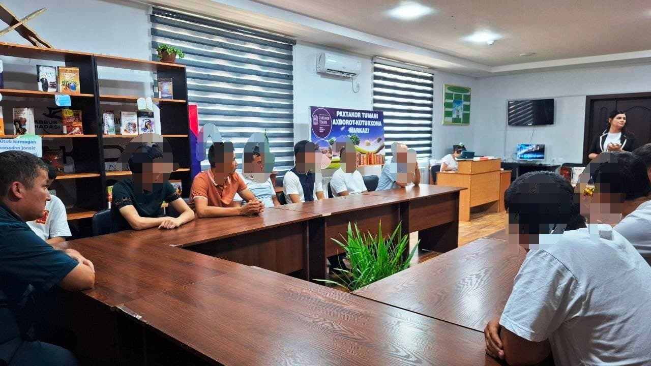 Ijtimoiy moslashtirish oyligi doirasida ma'naviy-ma'rifiy tadbir tashkil etildi