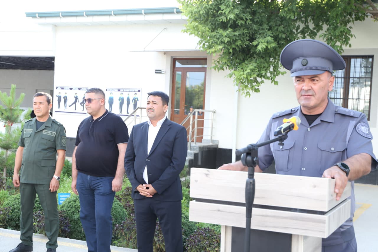 Paxtakor tumanida "Xavfsiz va sog‘lom yurt" tezkor profilaktik tadbiri oldidan yo‘riqnoma yig‘ilishi o‘tkazildi