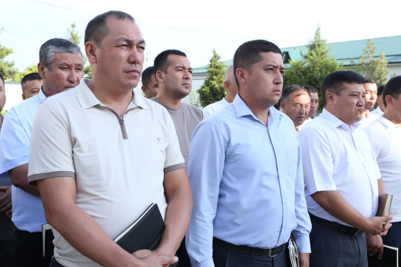 Paxtakor tumanida "Xavfsiz va sog‘lom yurt" tezkor profilaktik tadbiri oldidan yo‘riqnoma yig‘ilishi o‘tkazildi