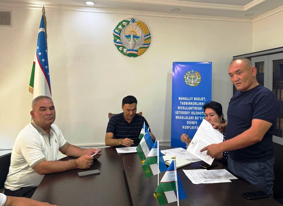 Xalq deputatlari Paxtakor tumani Kengashining doimiy komissiyasi yig‘ilishi bo‘lib o‘tdi
