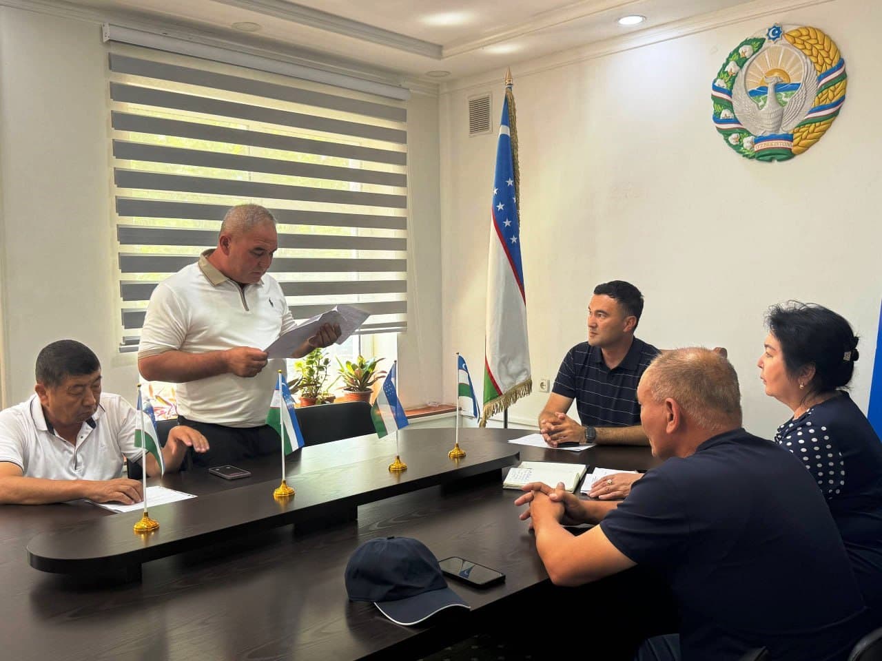 Xalq deputatlari Paxtakor tumani Kengashining doimiy komissiyasi yig‘ilishi bo‘lib o‘tdi