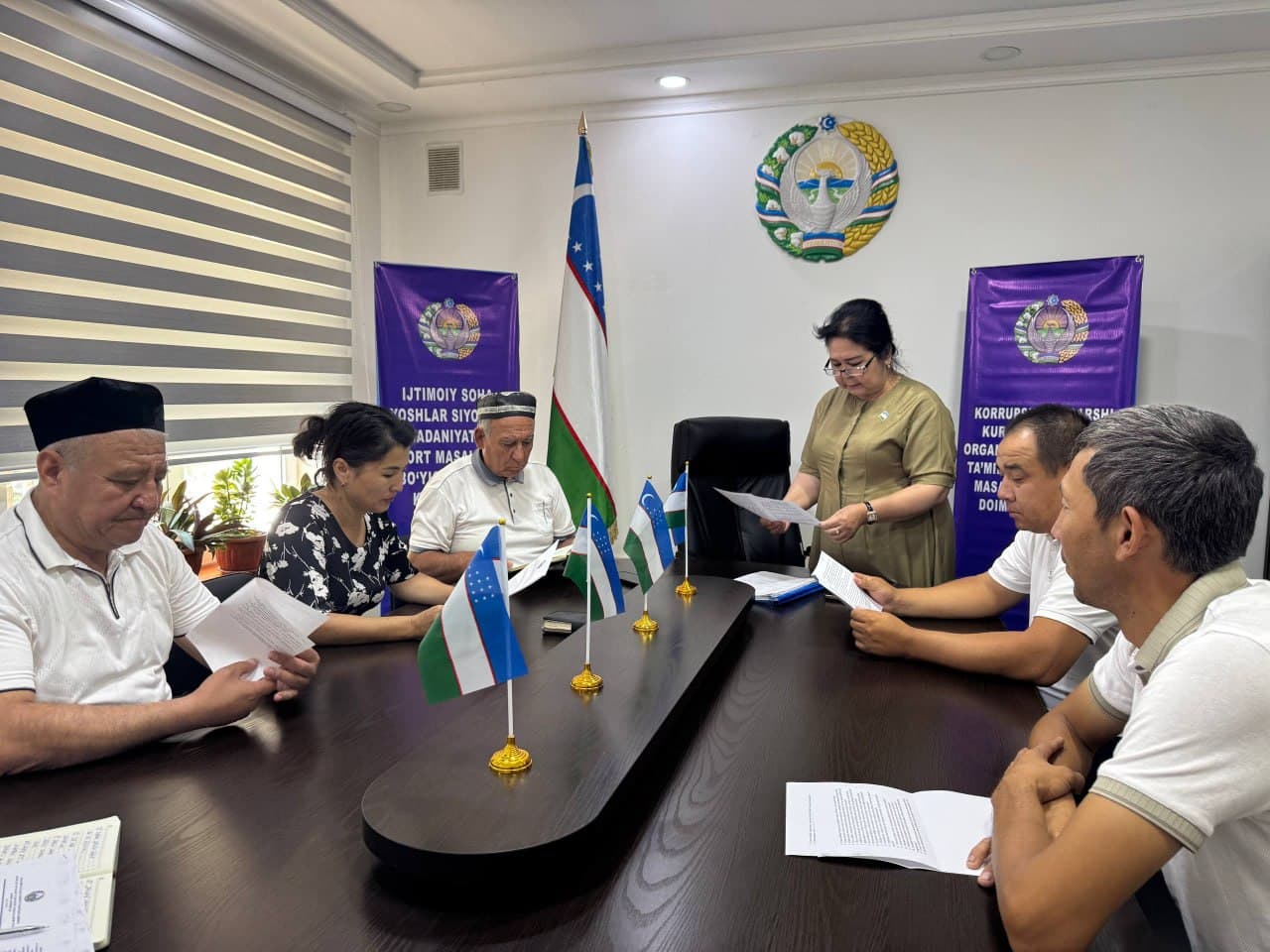 Xalq deputatlari Paxtakor tumani Kengashida doimiy komissiya yig‘ilishi bo‘lib o‘tdi