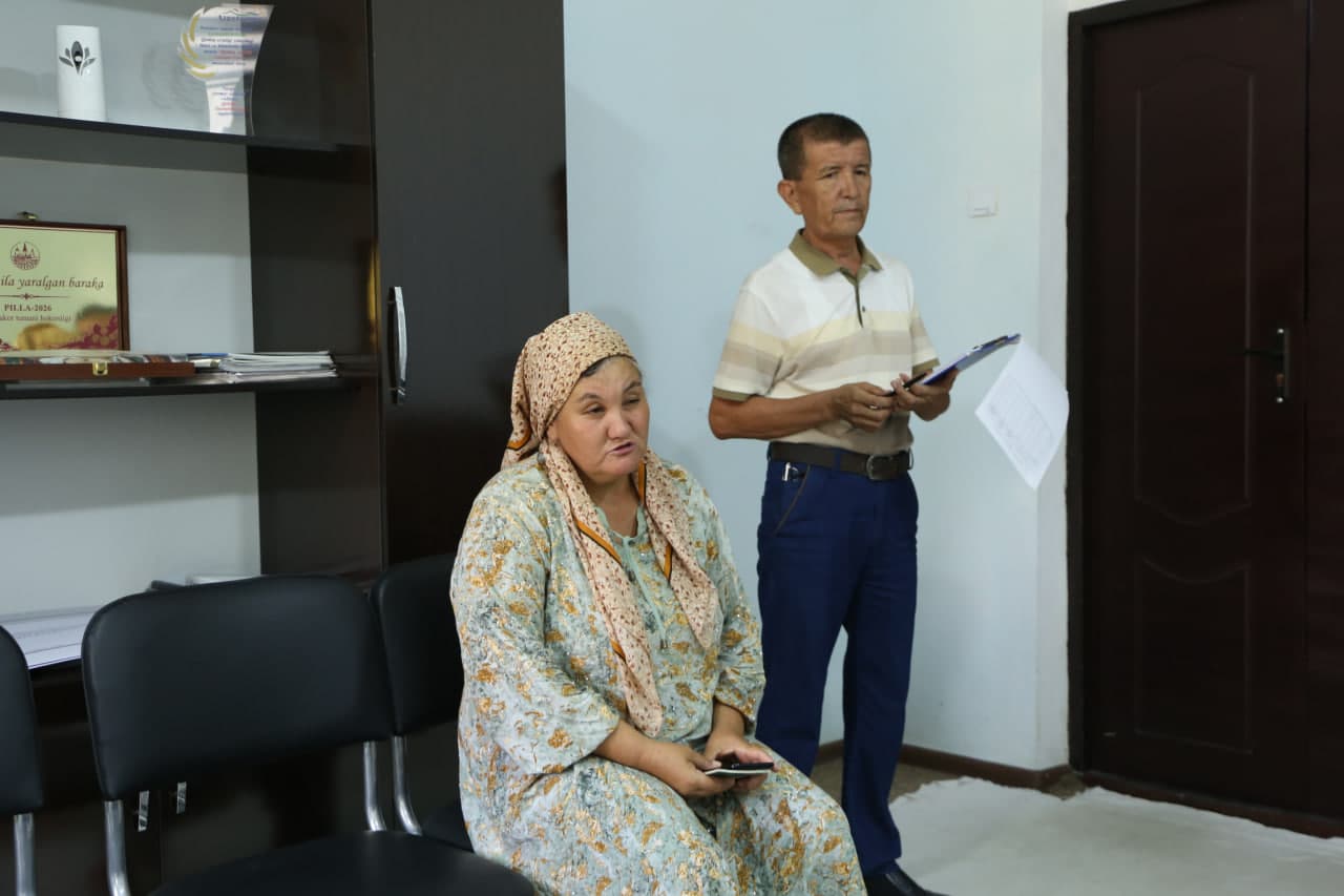 Paxtakor tumani hokimining navbatdagi shaxsiy qabuli o‘tkazildi