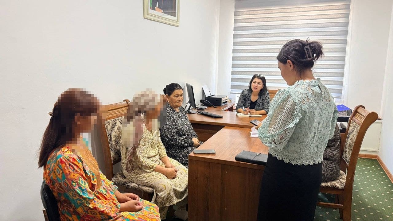 Paxtakor tumani hokimi o‘rinbosari Durdona Djabbarovaning shaxsiy qabuli o‘tkazildi