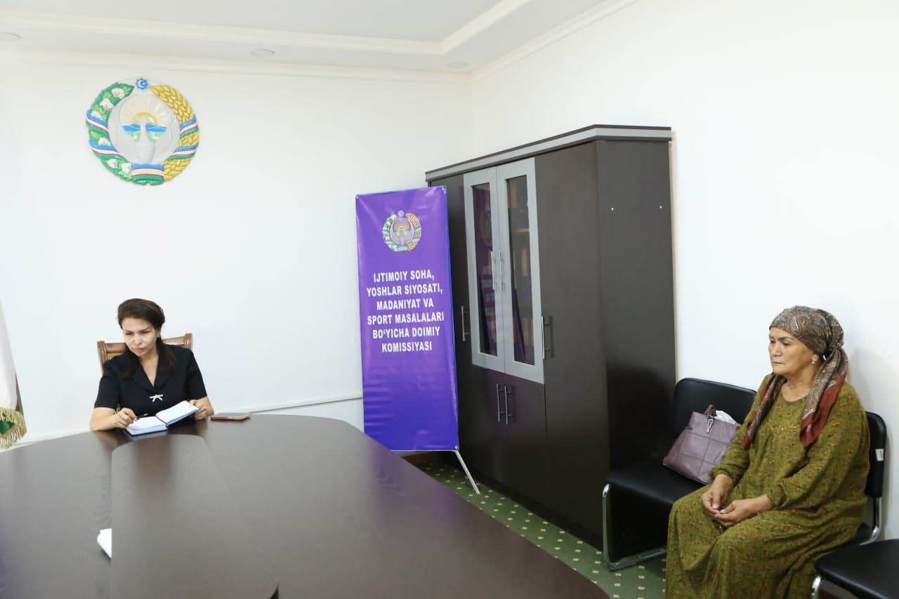 Paxtakor tumani hokimining innovatsiya masalalari bo‘yicha o‘rinbosari O. Otajonovaning shaxsiy qabuli bo‘lib o‘tdi.