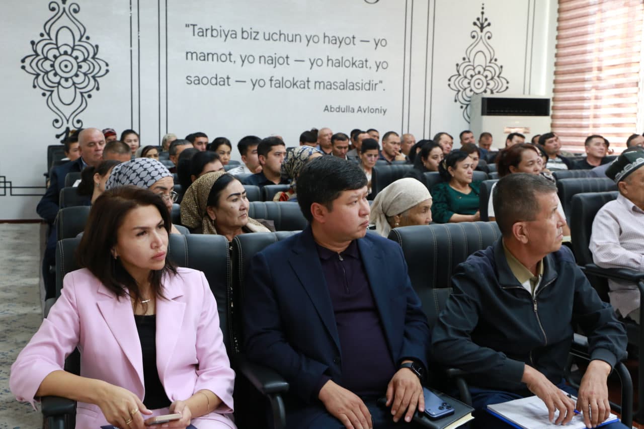 PAXTAKORDA TADBIRKORLAR BILAN OCHIQ MULOQOT O‘TKAZILDI