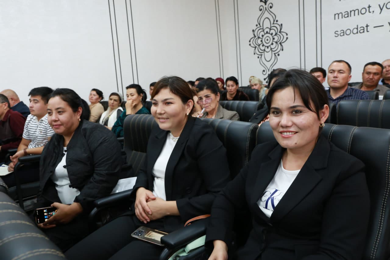 PAXTAKORDA TADBIRKORLAR BILAN OCHIQ MULOQOT O‘TKAZILDI