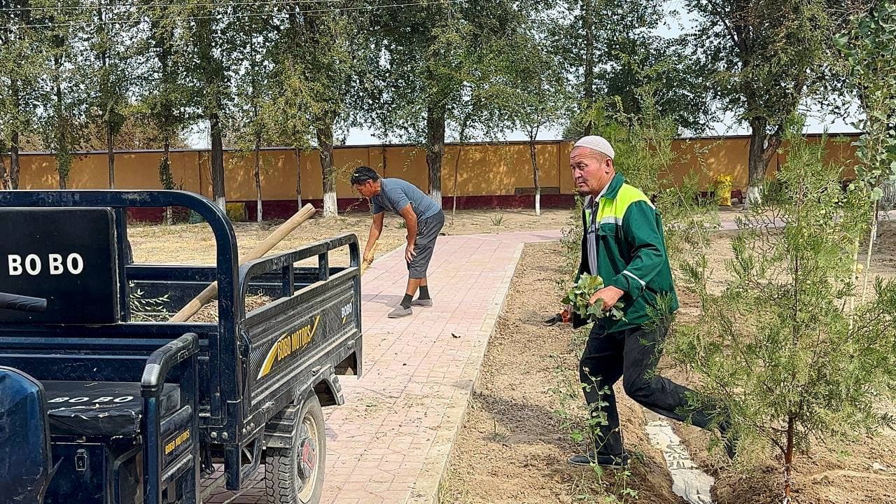 OBODONLASHTIRISH ISHLARI DAVOM ETMOQDA