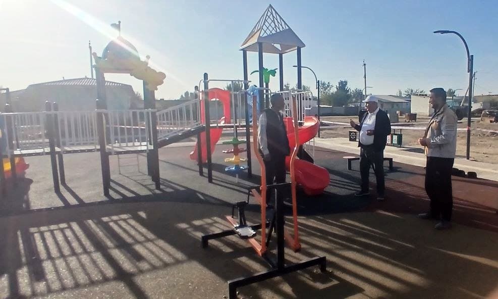 MINGCHINOR MAHALLASIDA BOLALAR MAYDONCHALARI VA WORKOUT HUDUDLARI O‘RGANILDI
