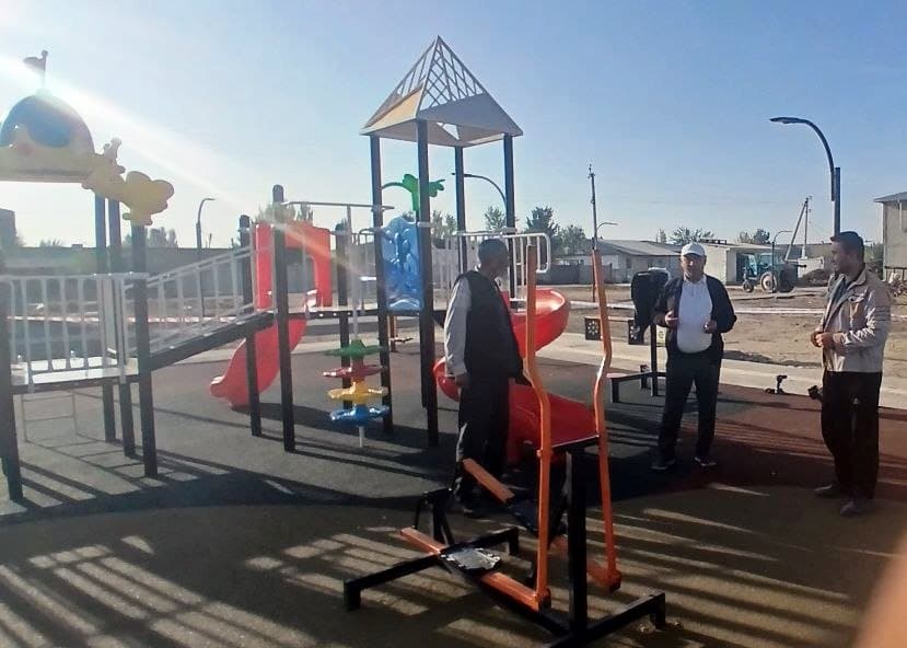 MINGCHINOR MAHALLASIDA BOLALAR MAYDONCHALARI VA WORKOUT HUDUDLARI O‘RGANILDI