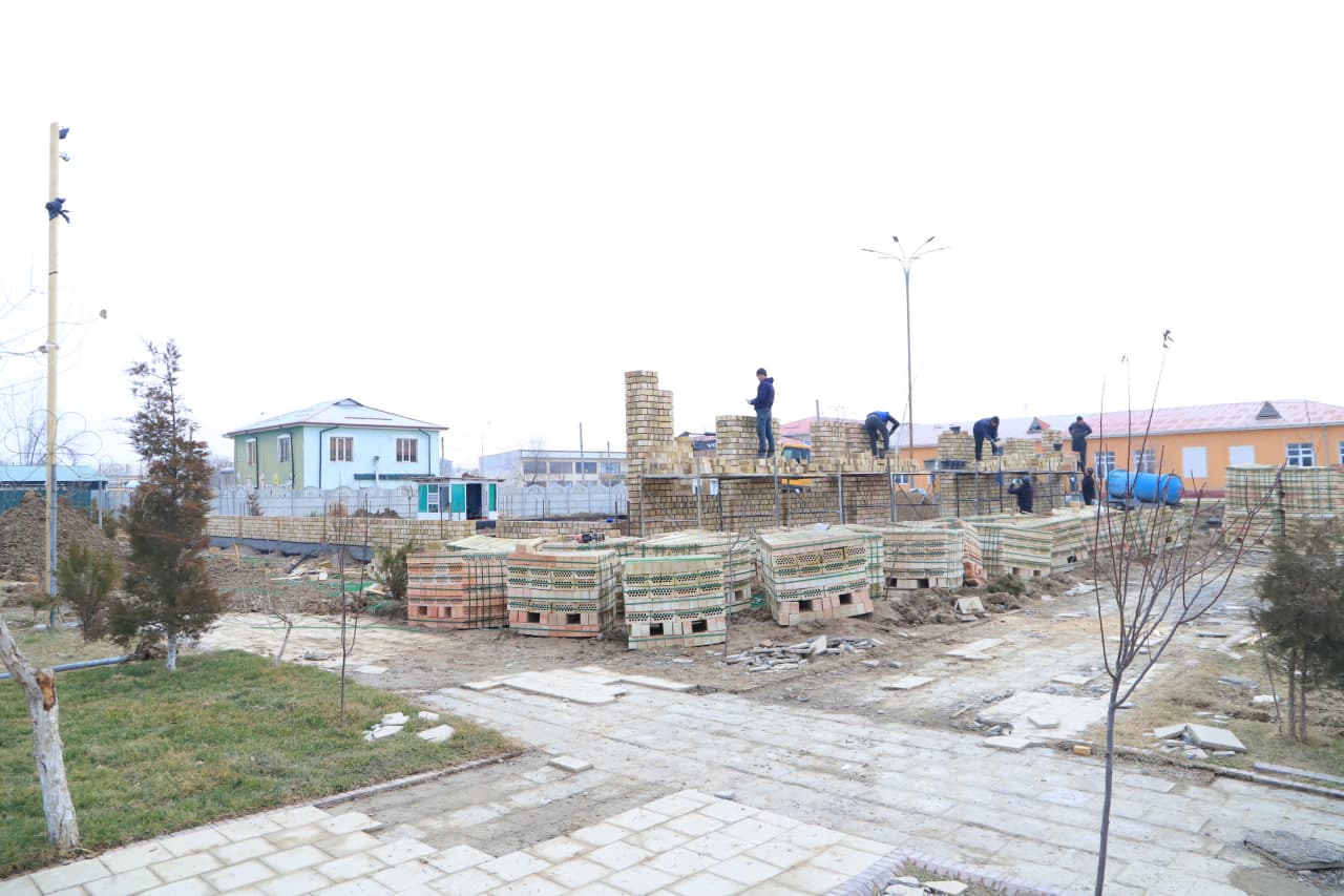 Zamonaviy kutubxona bunyod etilmoqda