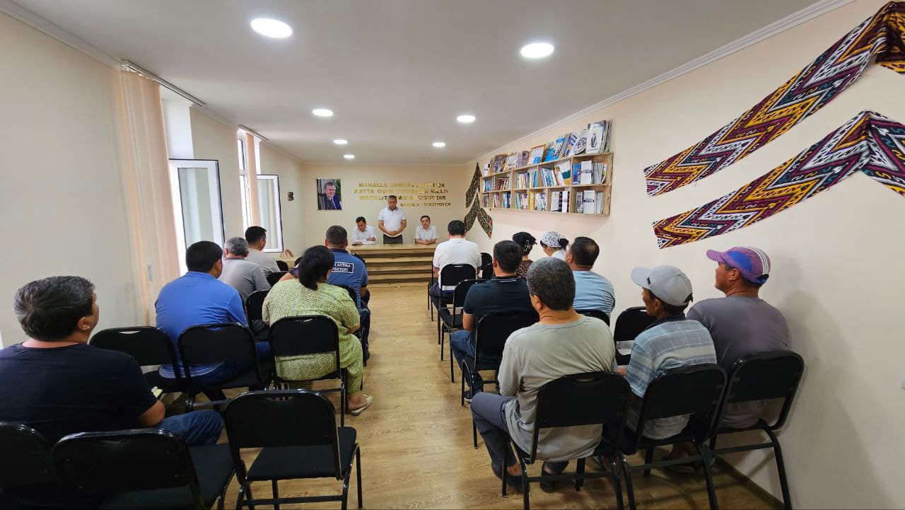 Davra suhbati o‘tkazildi