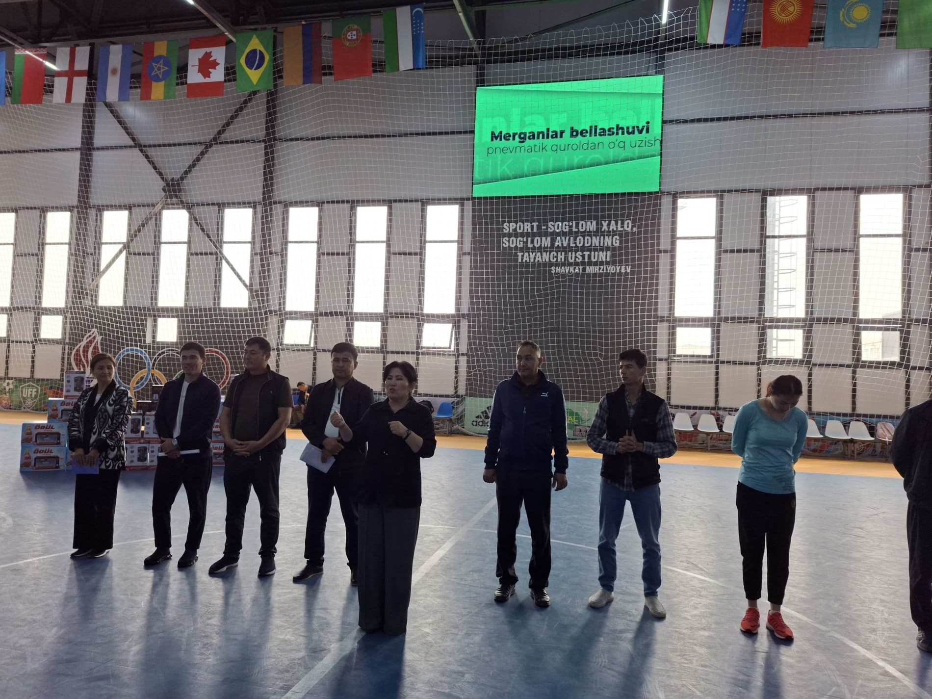 “Шижоат ва ғайрат” ҳарбий-спорт мусобақасининг туман босқичи юқори савияда ташкил этилди