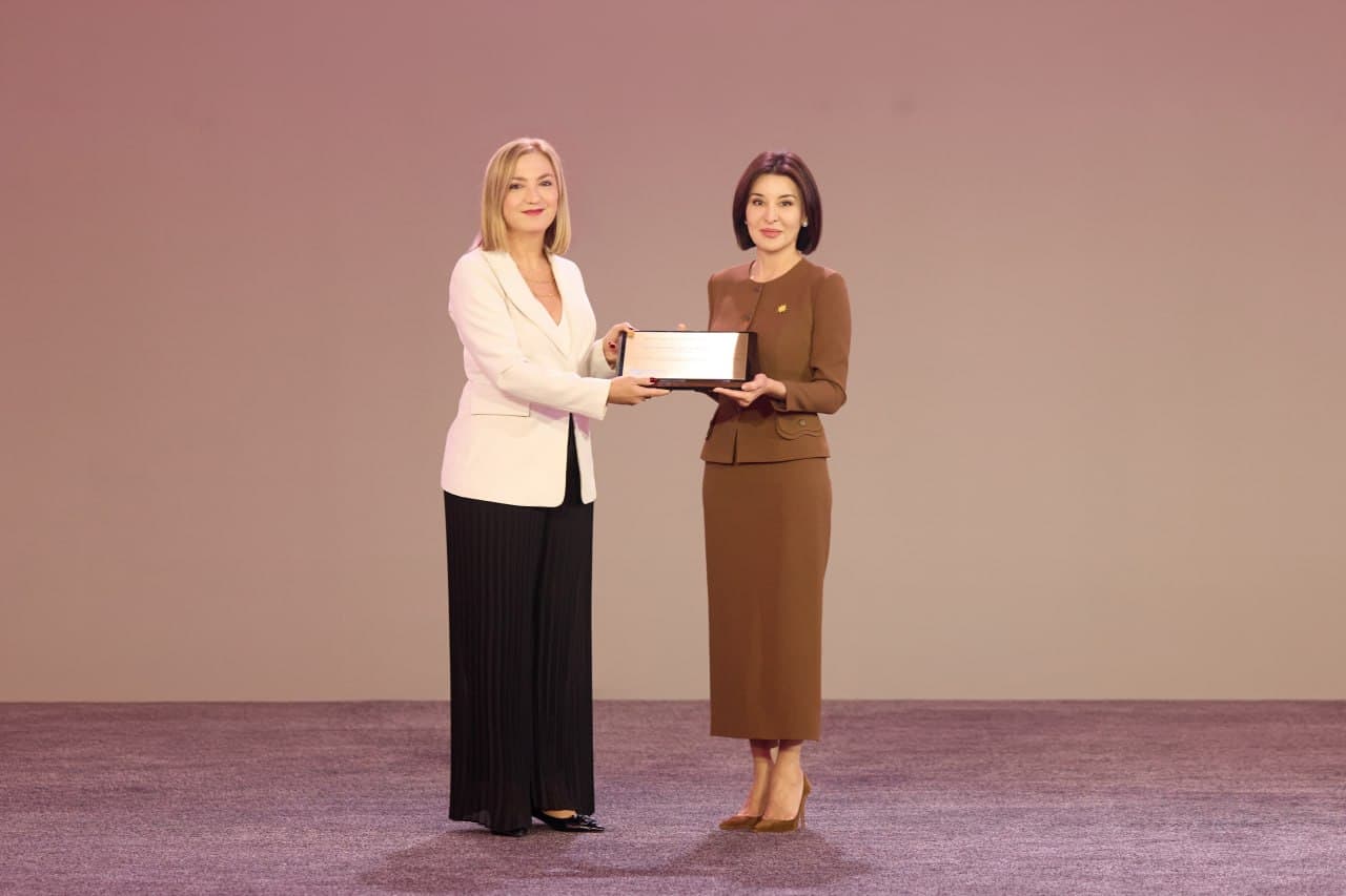 O‘ZBEKISTON BIRINCHI XONIMI ZIROAT MIRZIYOYEVA GLOBAL SOG‘LIQNI SAQLASHGA QO‘SHGAN HISSASI UCHUN NUFUZLI MUKOFOTGA SAZOVOR BO‘LDI