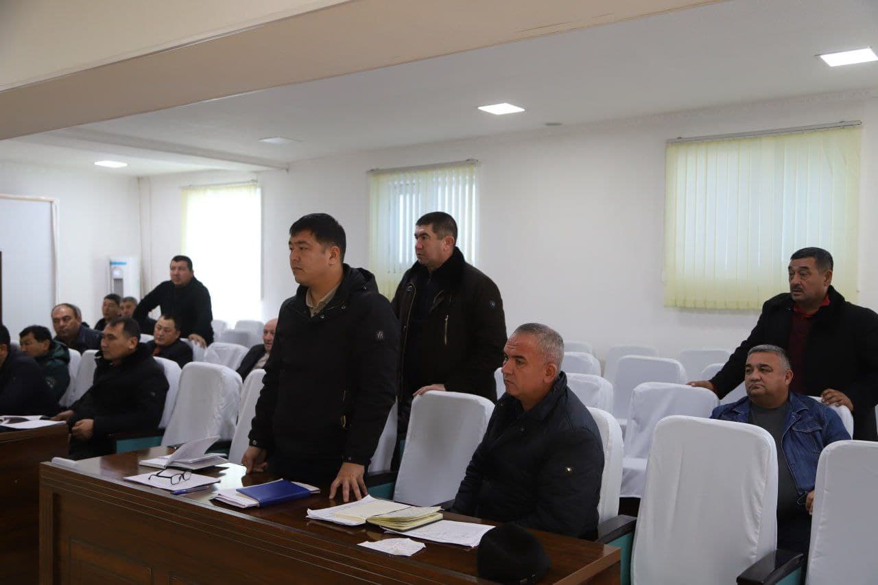 Qishloq xoʻjaligi ekinlarini sugʻorish masalalari muhokama qilindi