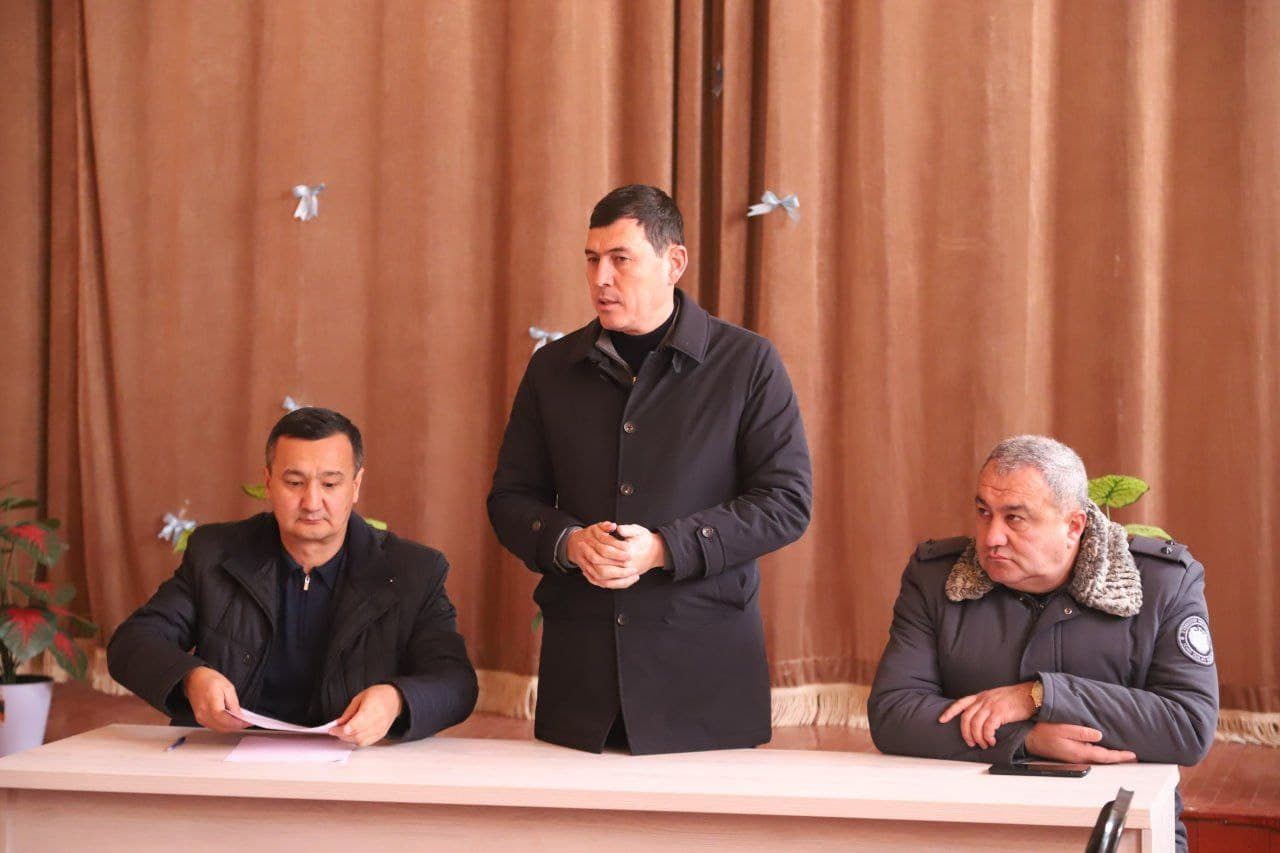 Tuman hokimining sayyor qabuli oʻtkazildi