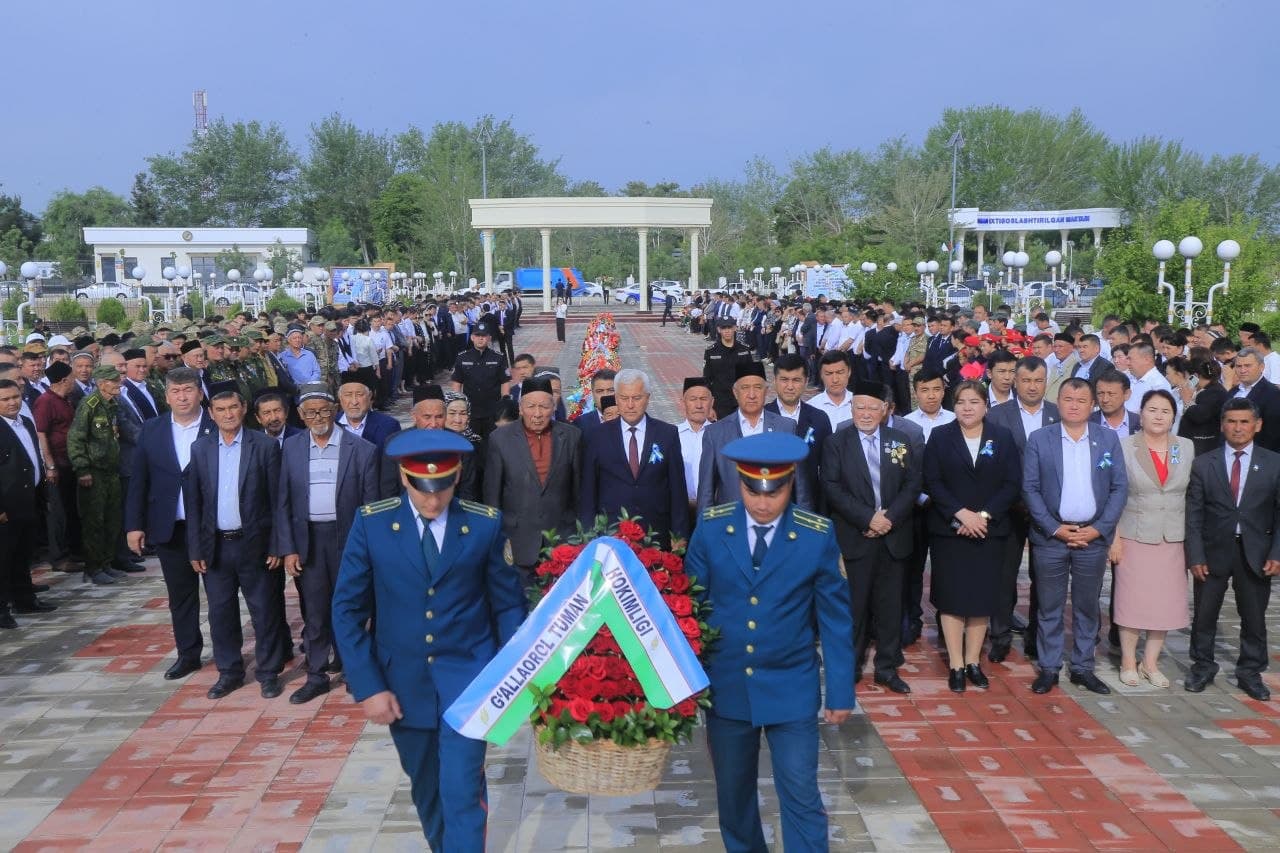 Gʻallaorolda Xotira va Qadrlash kuni munosib nishonlandi