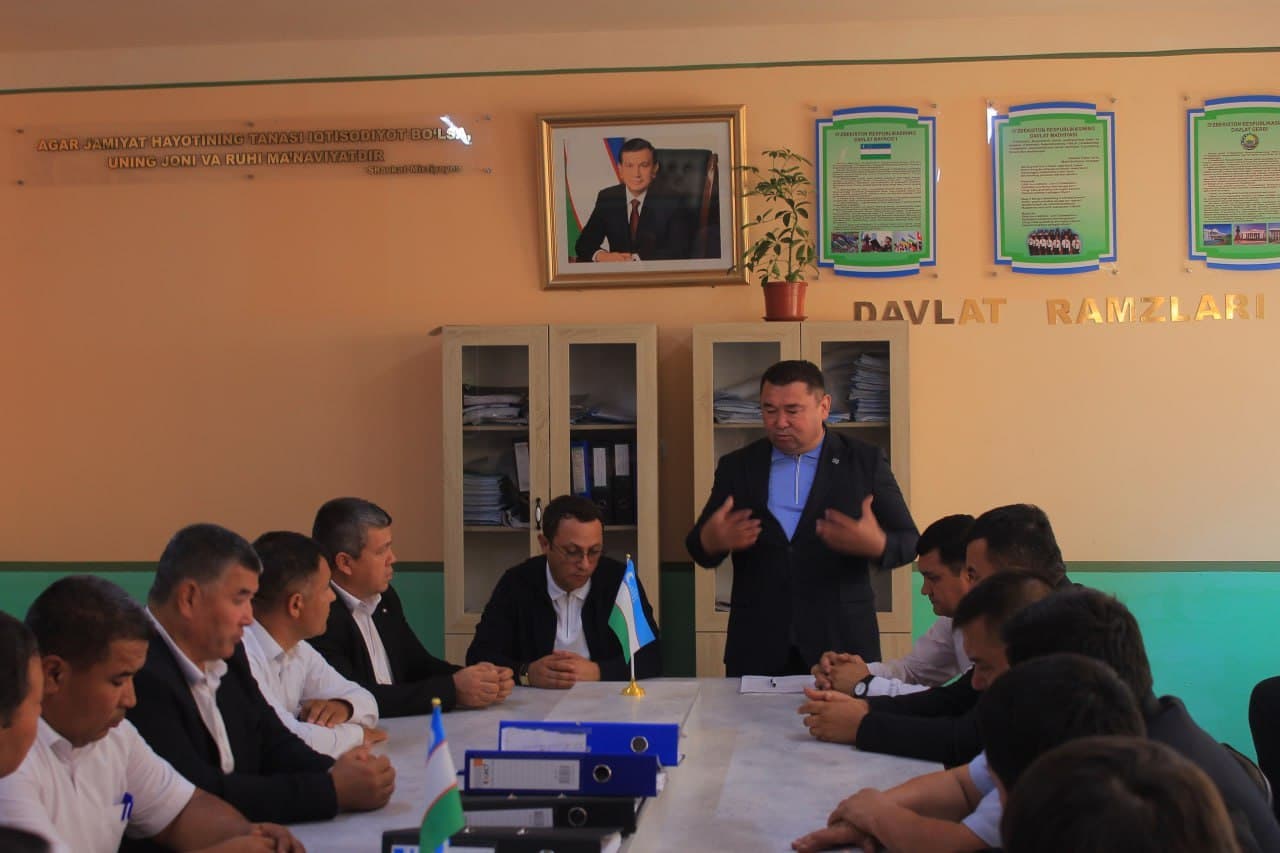 O‘zbekiston Respublikasi Oliy Majlisi Qonunchilik palatasi deputati Risqul Siddiqov Baxmal tumaniga tashrif buyurdi.