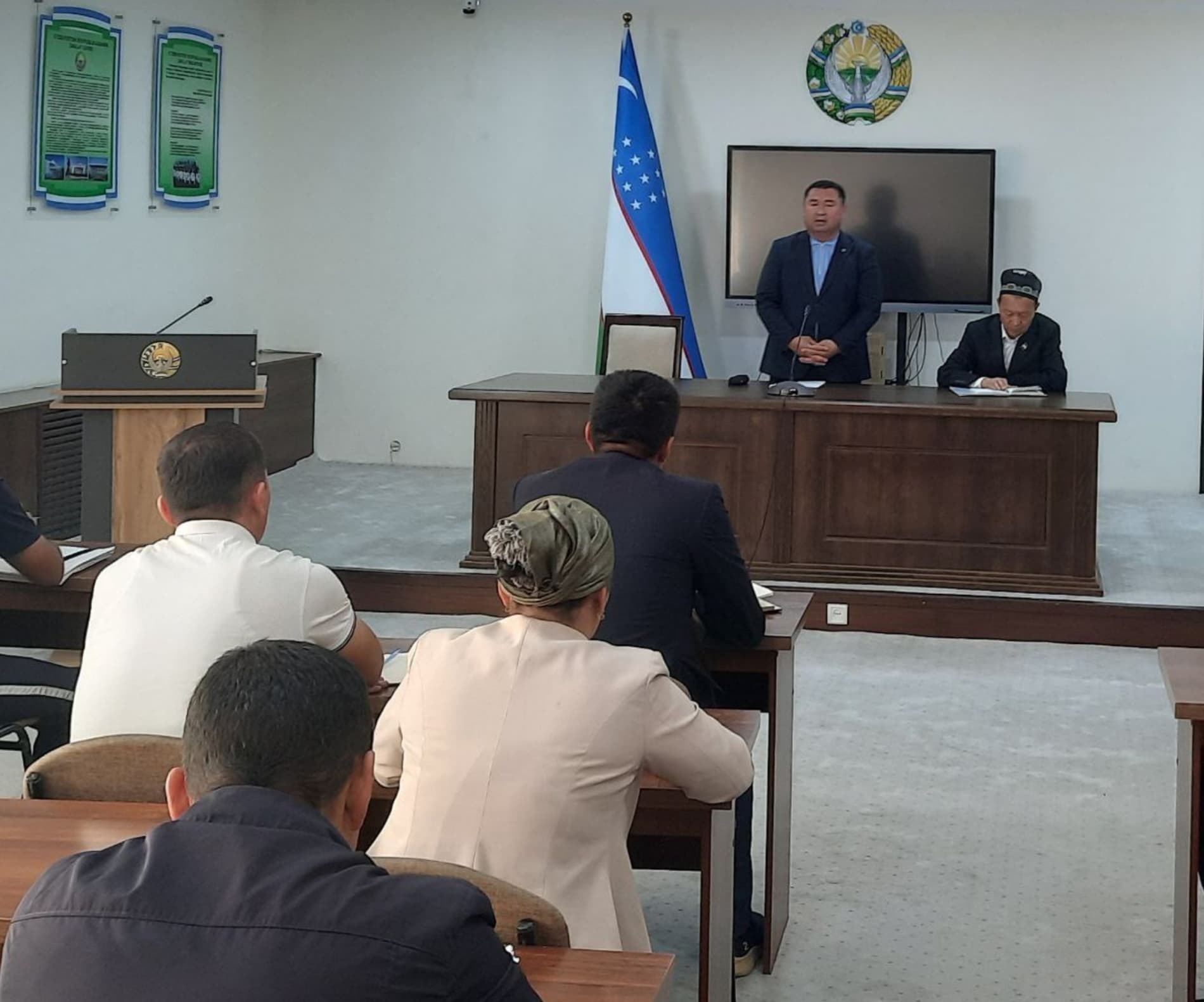 O‘zbekiston Respublikasi Oliy Majlisi Qonunchilik palatasi deputati Risqul Siddiqov Baxmal tumaniga tashrif buyurdi.