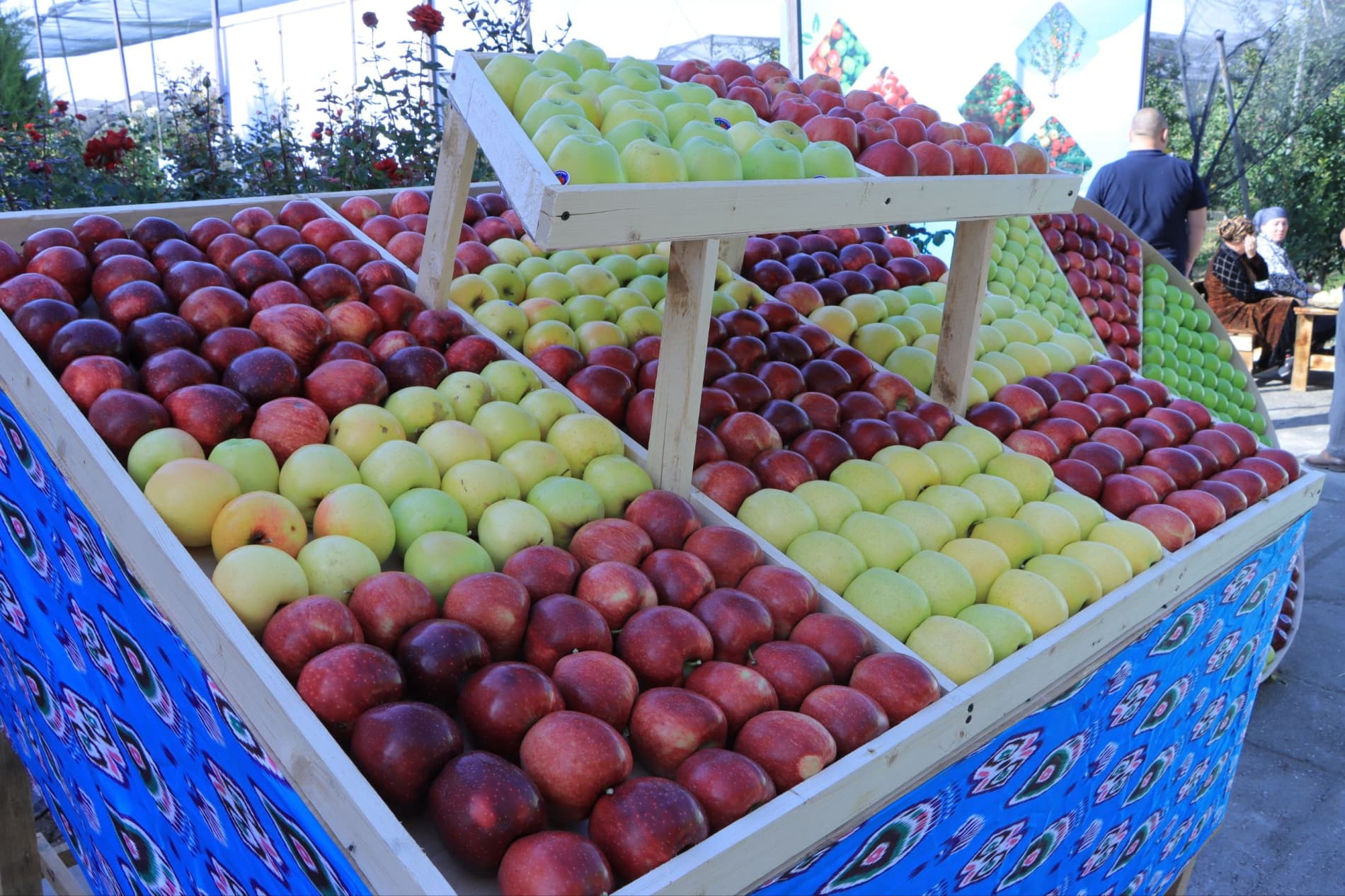 Baxmal tumanida "Olma sayli" festivali o‘tkazildi