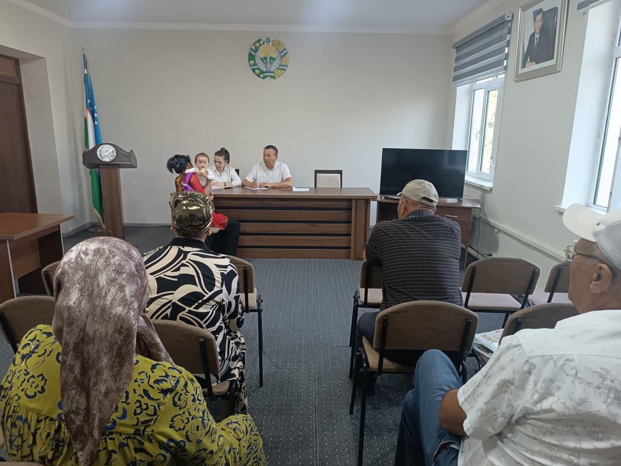 Baxmal tumanida xotin-qizlar murojaatlari tinglandi