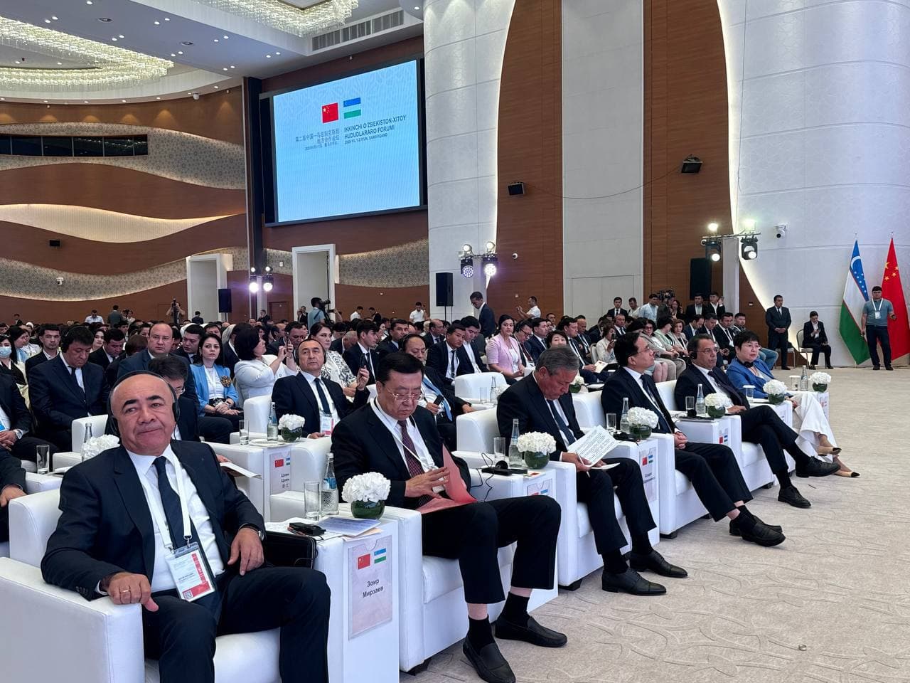 Samarqandda O‘zbekiston – Xitoy ikkinchi hududlararo forumi o‘z ishini boshladi