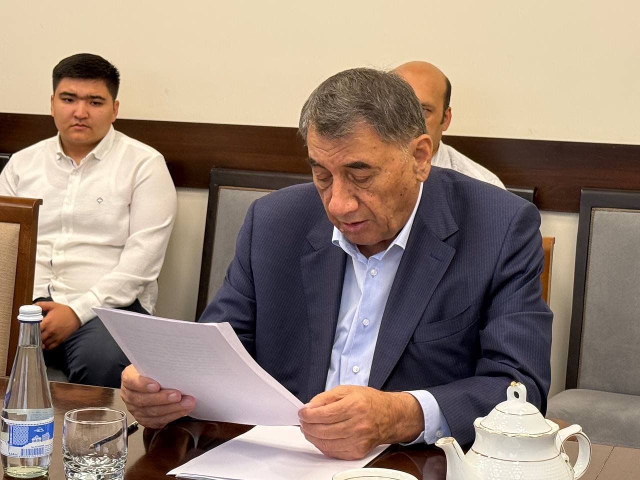 Jamoatchilik kengashining yangilangan a’zolari ishtirokida yig‘ilish bo‘lib o‘tdi