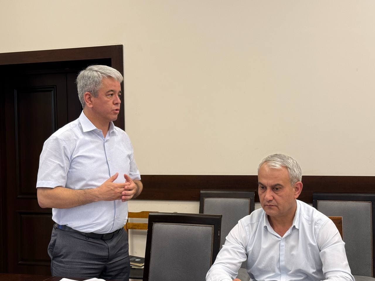 Jamoatchilik kengashining yangilangan a’zolari ishtirokida yig‘ilish bo‘lib o‘tdi