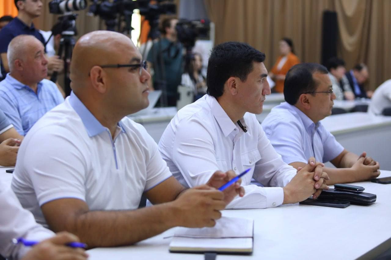 "Kuz-qish mavsumiga tayyorgarlik chora-tadbirlariga bag’ishlangan" matbuot anjumani