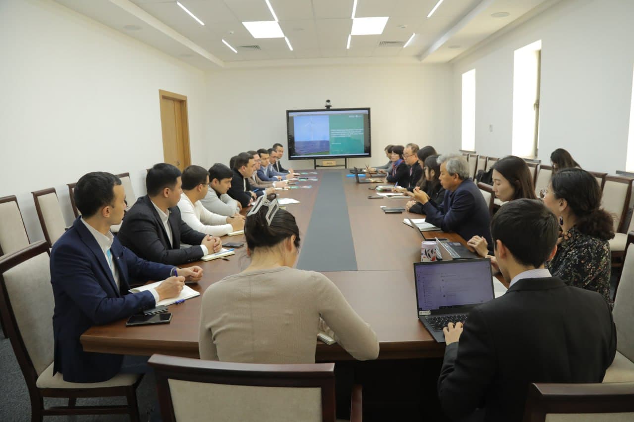 Global Yashil Rivojlanish Instituti va KOICA bilan hamkorlik loyihasi bo‘yicha uchrashuv o‘tkazildi