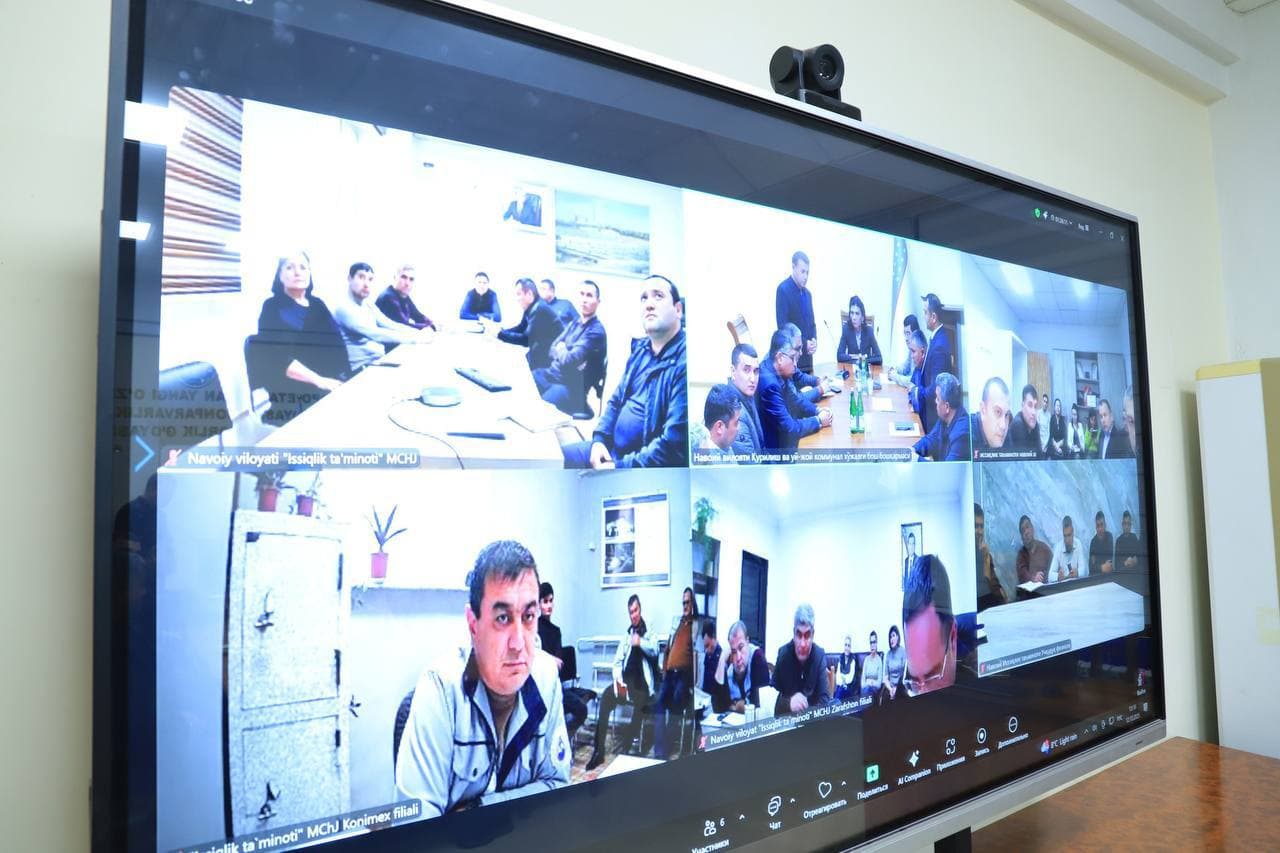 ISSIQLIK TA’MINOTI TIZIMINI RIVOJLANTIRISH MASALALARI MUHOKAMA QILINDI