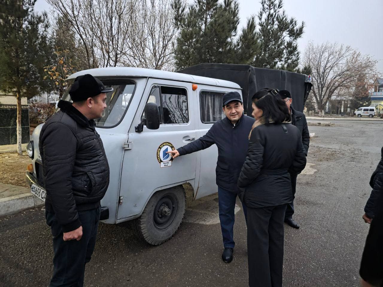 Vazir o’rinbosari hamda “Issiqlikta’minoti” AJ boshqaruvi raisi Navoiy shahrida boʻlib turishibdi