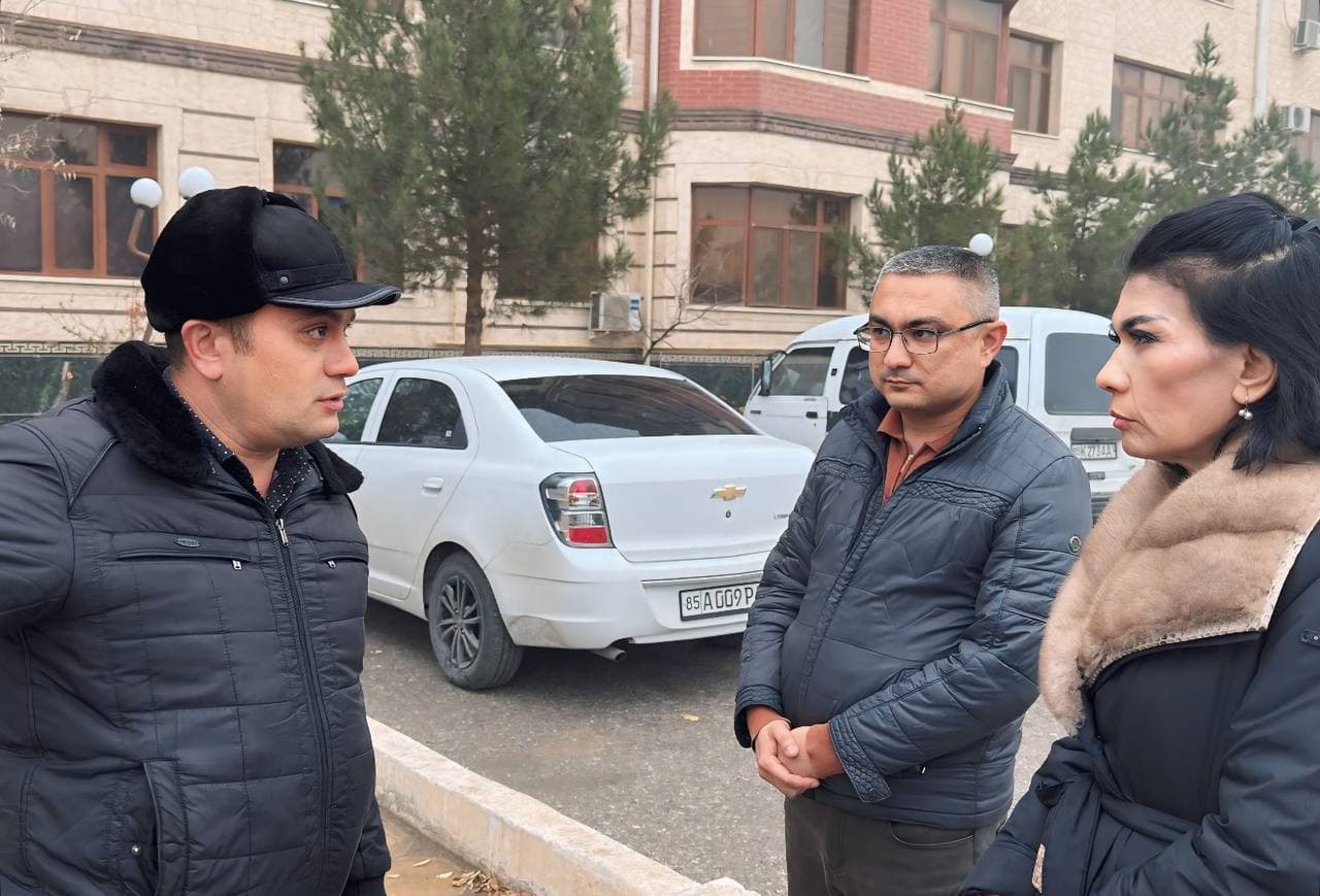 Vazir o’rinbosari hamda “Issiqlikta’minoti” AJ boshqaruvi raisi Navoiy shahrida boʻlib turishibdi