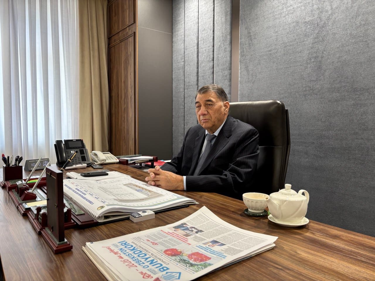 Arxitektura va qurilish sohasi faxriylari ishtirokida davra suhbati tashkil etildi