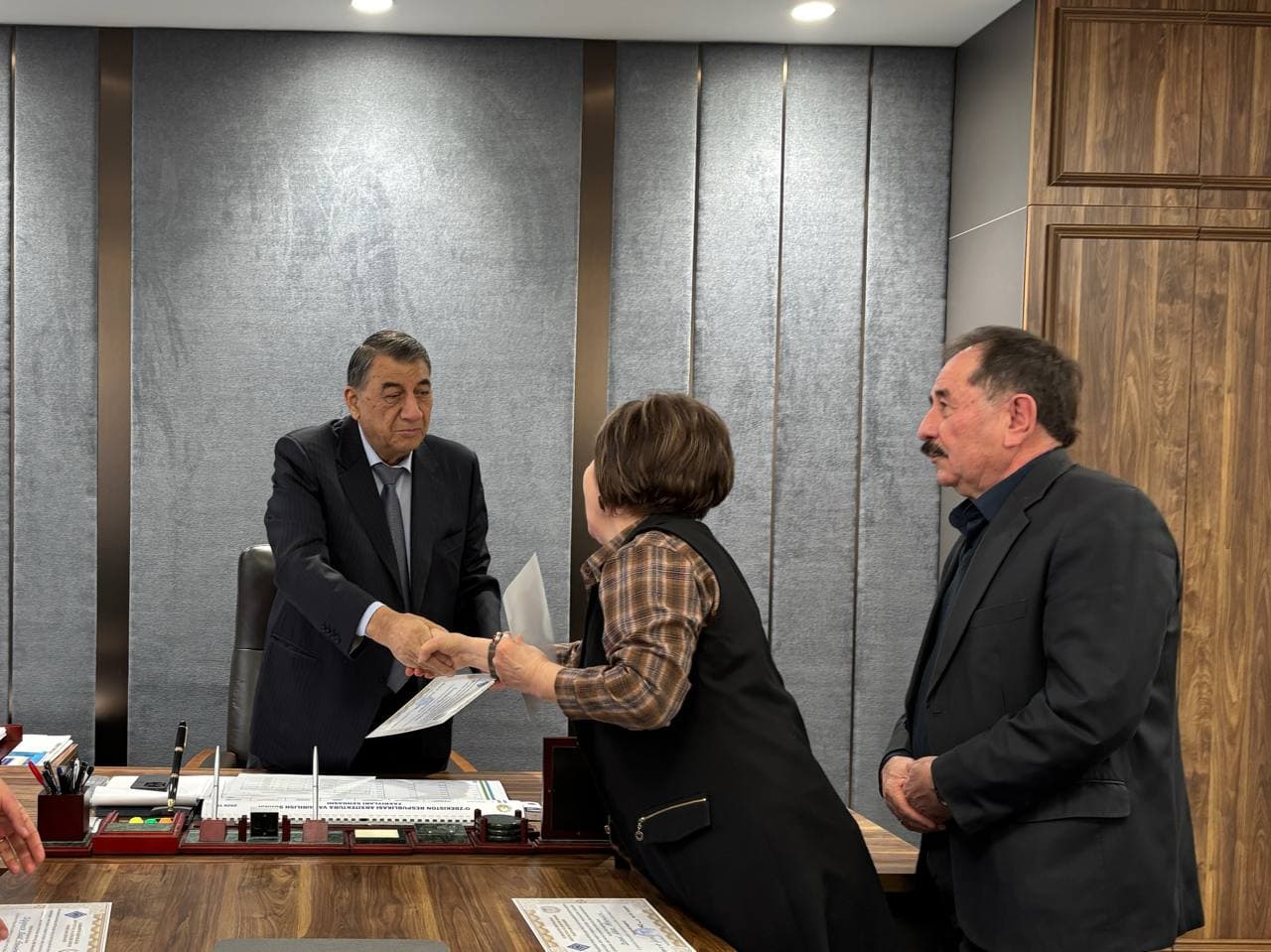 Arxitektura va qurilish sohasi faxriylari ishtirokida davra suhbati tashkil etildi