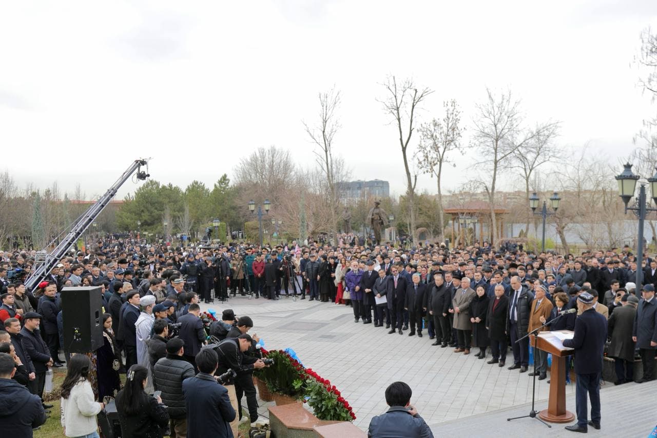 O‘zbek adabiy tili asoschisi Alisher Navoiy tavalludining 585 yilligi munosabati bilan tantanali tadbir bo‘lib o‘tdi