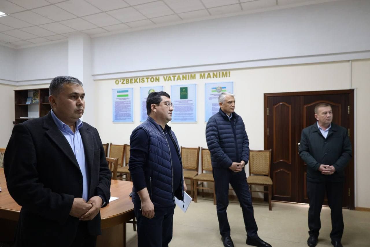 Qurilish va uy-joy kommunal xoʻjaligi vaziri Sherzod Hidoyatov Navoiy viloyatida