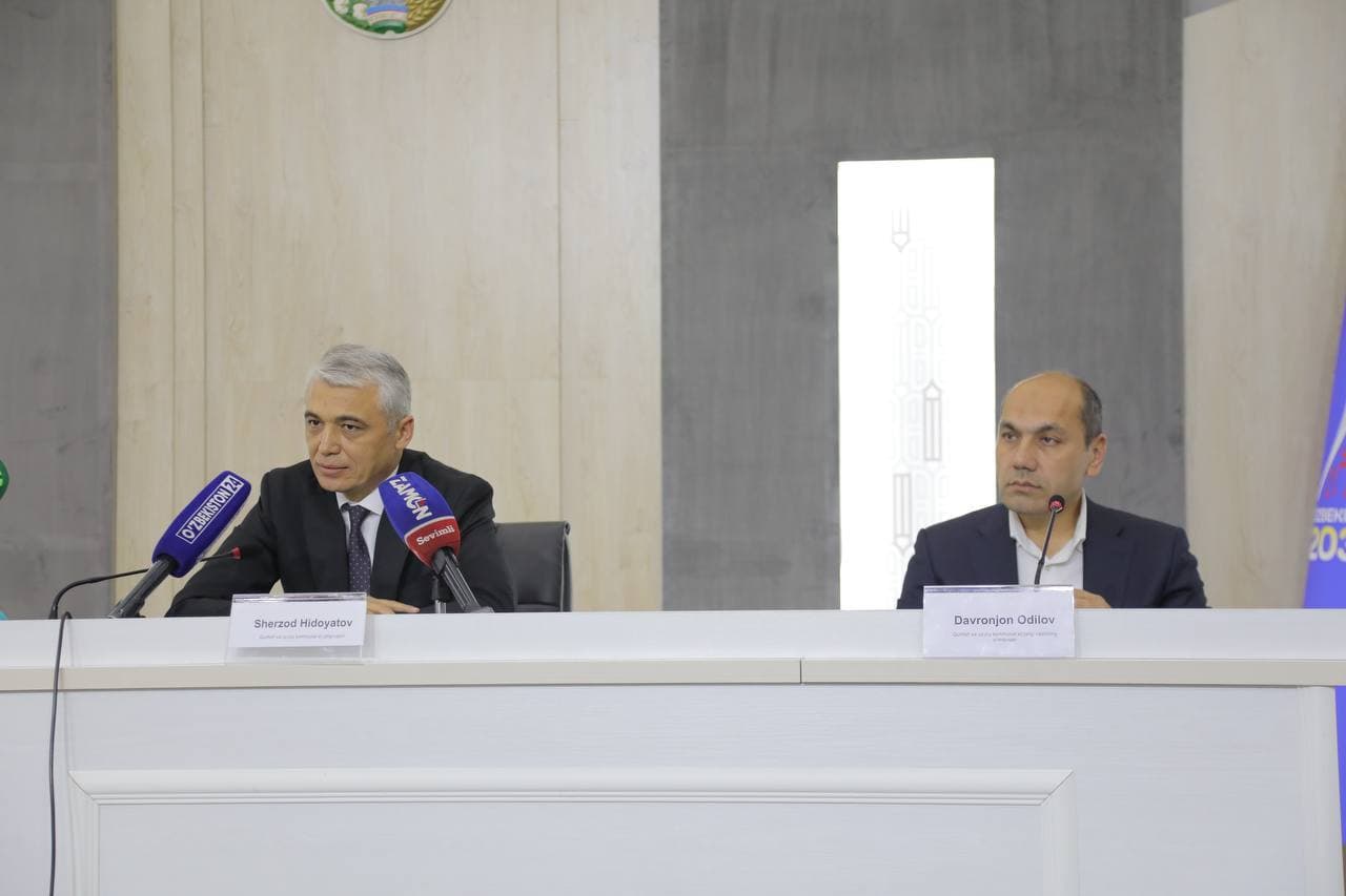 Matbuot anjumani o‘z ishini boshladi