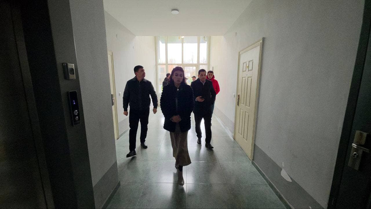 Vazir o’rinbosari Ozoda Jo’rayeva murojaat asosida “Oqtepa sohil bo’yi” majmuasida bo’ldi