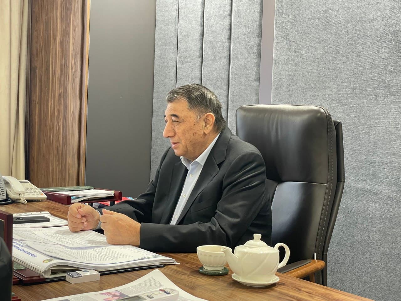 Faxriylar bilan davra suhbati o‘tkazildi