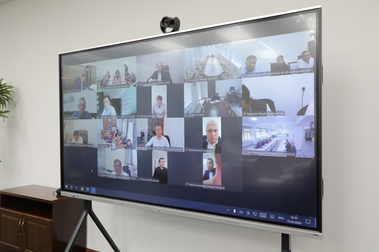 Qurilish va uy-joy kommunal xo‘jaligi vazirligida ustuvor vazifalar muhokama qilindi